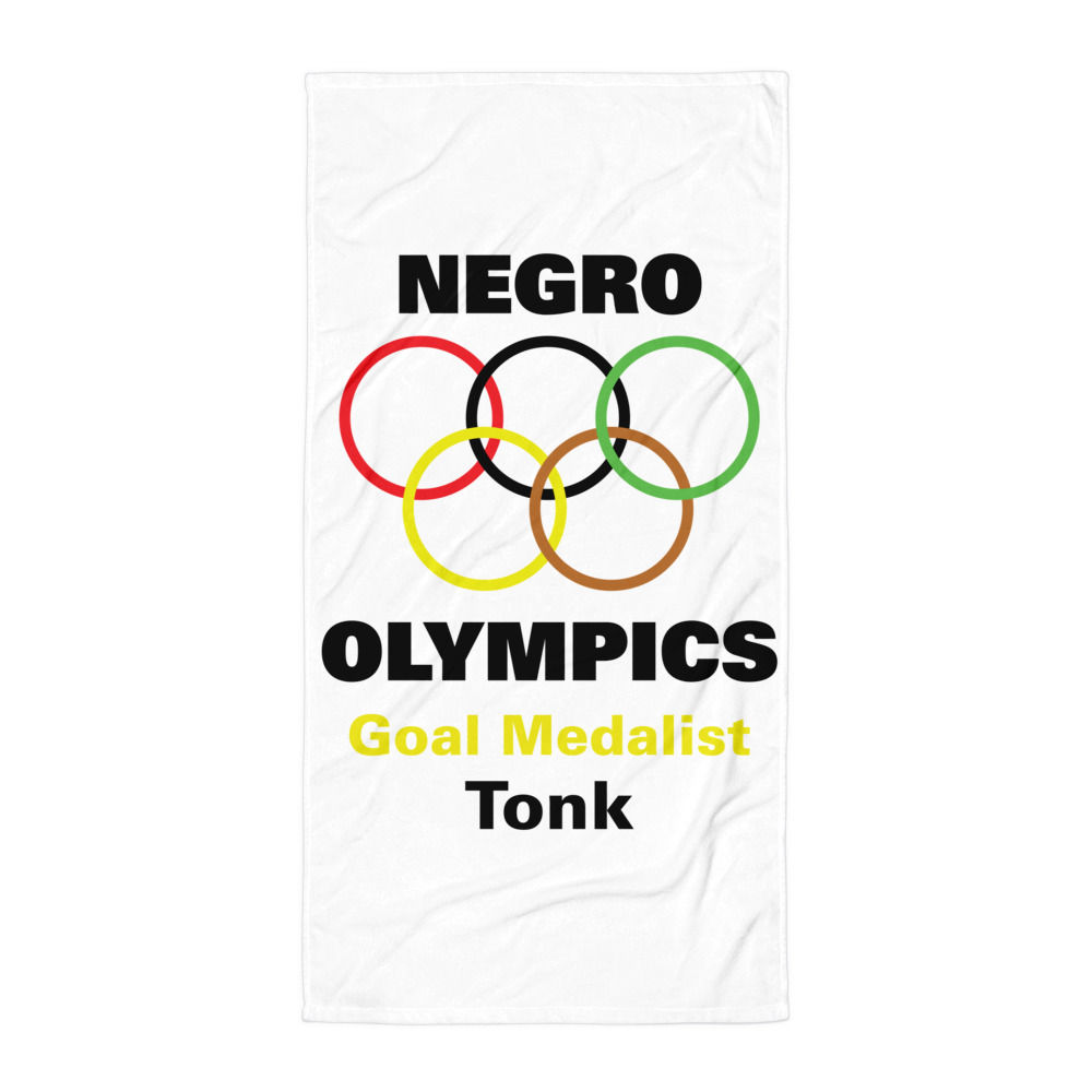 Towel Negro Olympics Tonk Gold