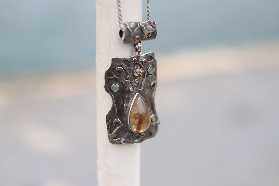 Thumbnail: 'Owl Guardian' Pendant