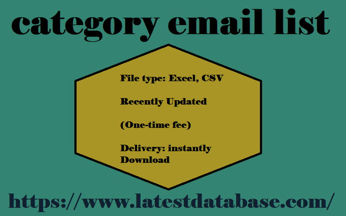 How to Pick a Category Email List Company content media