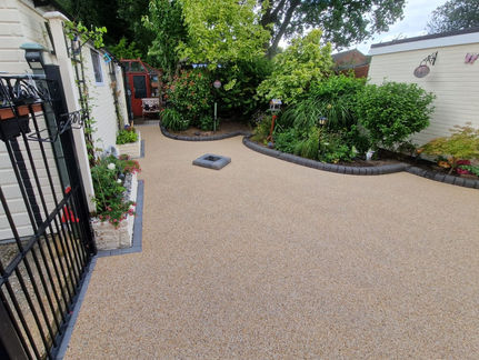 Resin Bound garden areas