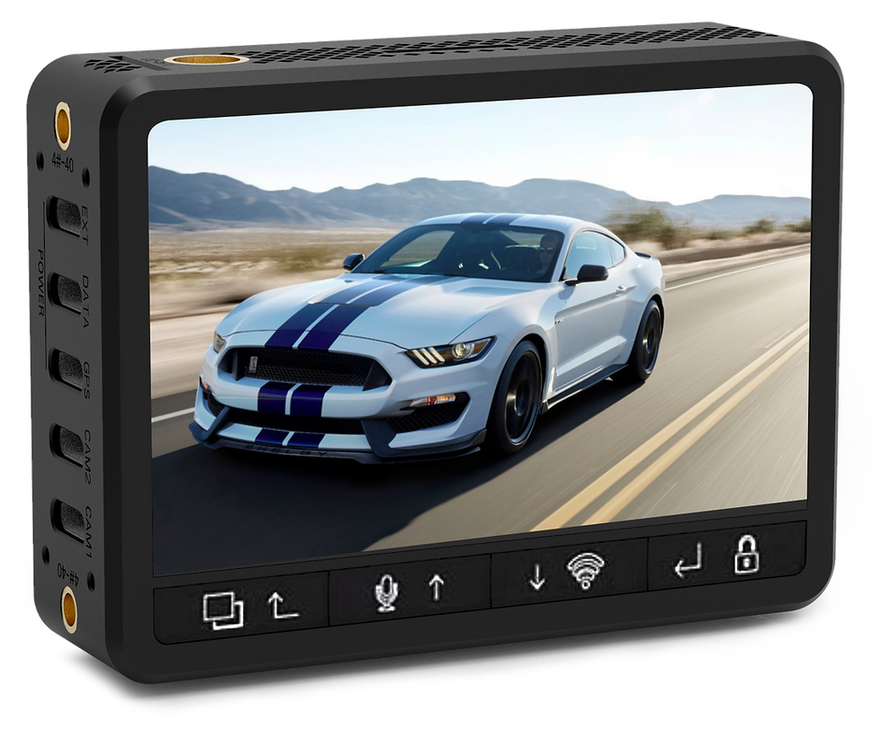 ROADCAM VISION  Front Back Sony Mini Cams 2 CH DVR + 32GB SD CARD