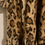Thumbnail: Faux Shaved Fur Leopard Print Classic Midi Length Light Weight Coat
