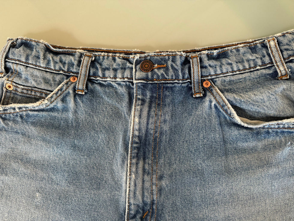 Thumbnail: Levi’s Cut Off Vintage Denim Shorts