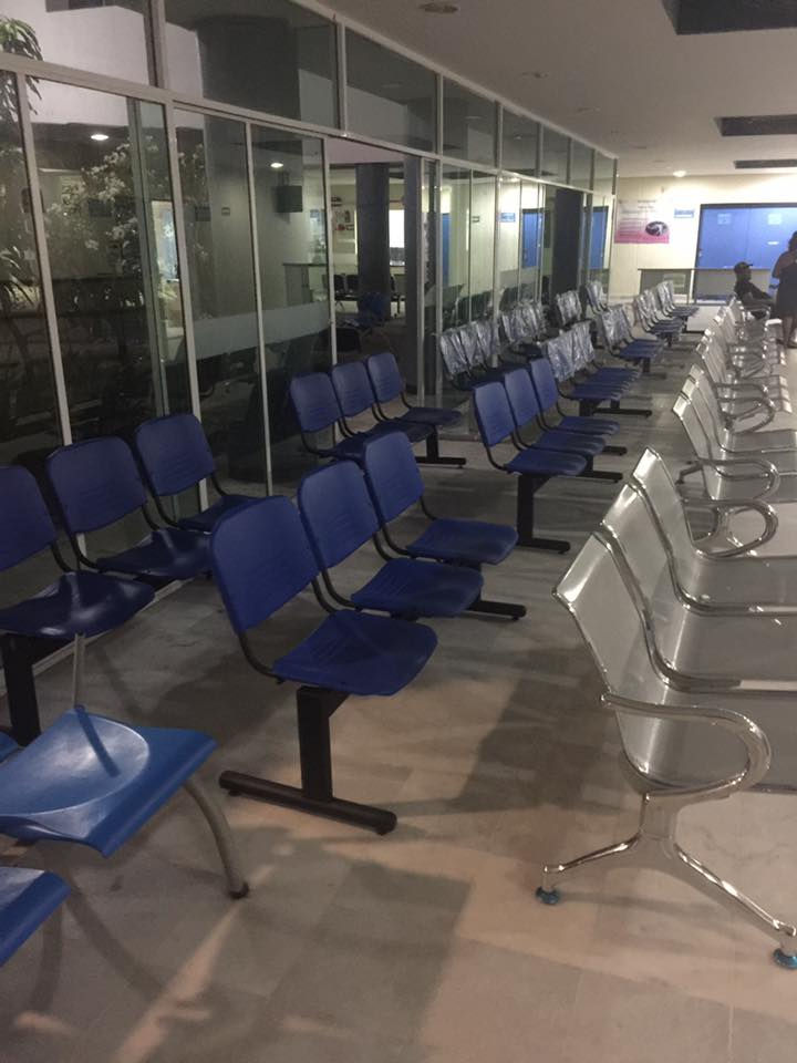 Miniatura: Banca de Acero OHR-2800-3 y 4 Plazas Cromadas