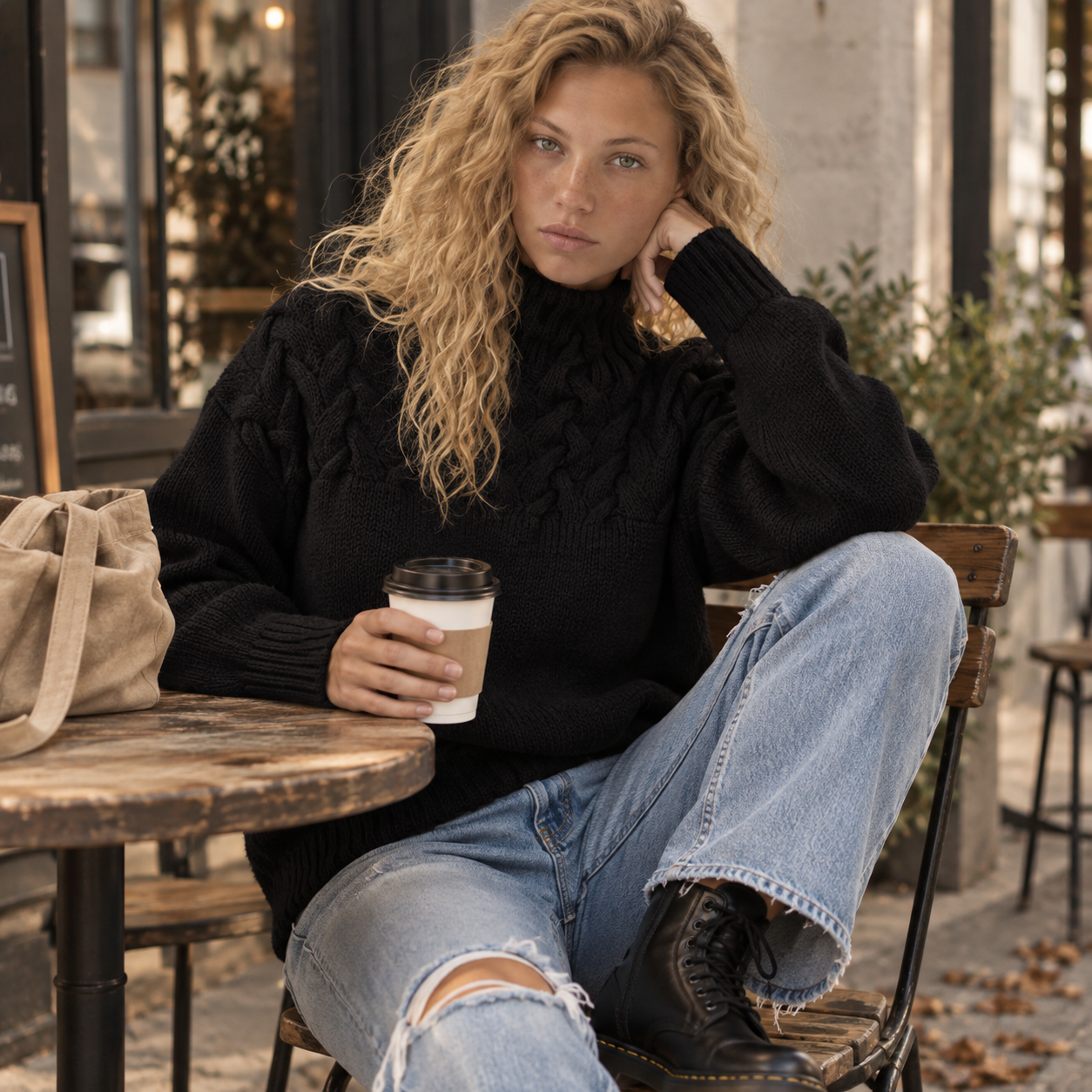 The Always Black Sweater