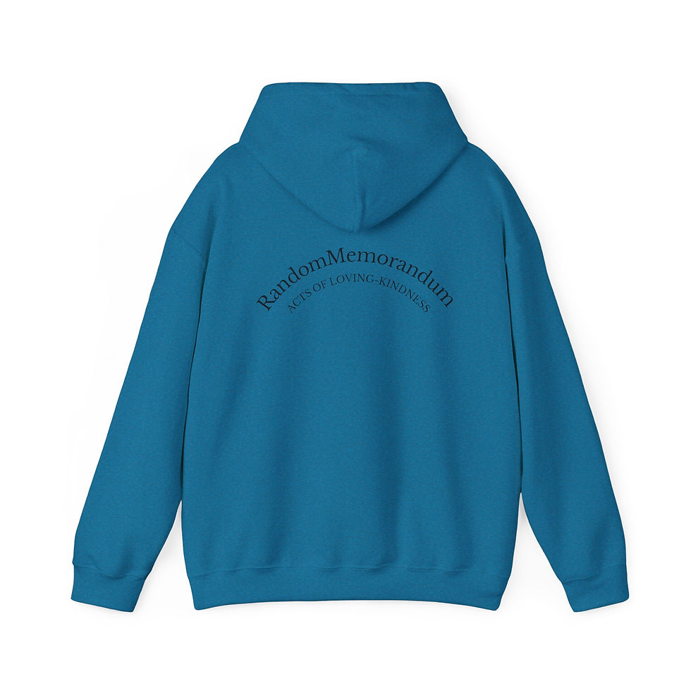 Thumbnail: Random Memorandum Hoodie — Back Logo Sweatshirt
