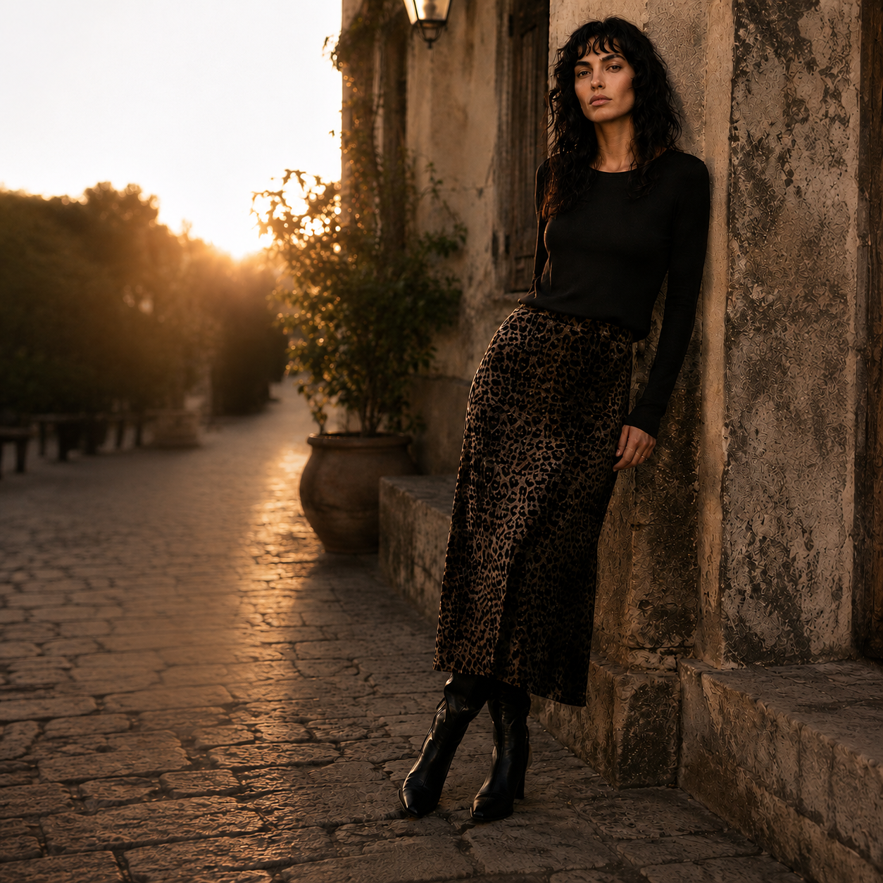 The Wild Intentions Midi Skirt