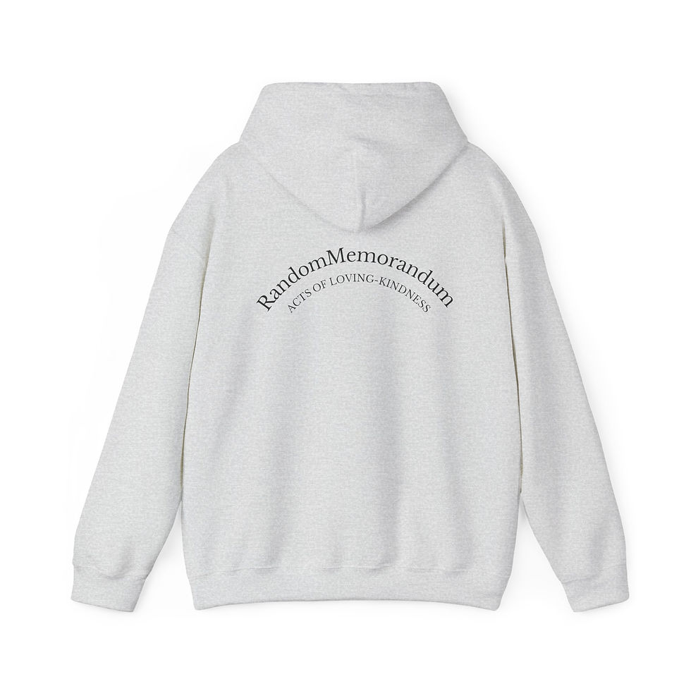 Thumbnail: Random Memorandum Hoodie — Back Logo Sweatshirt