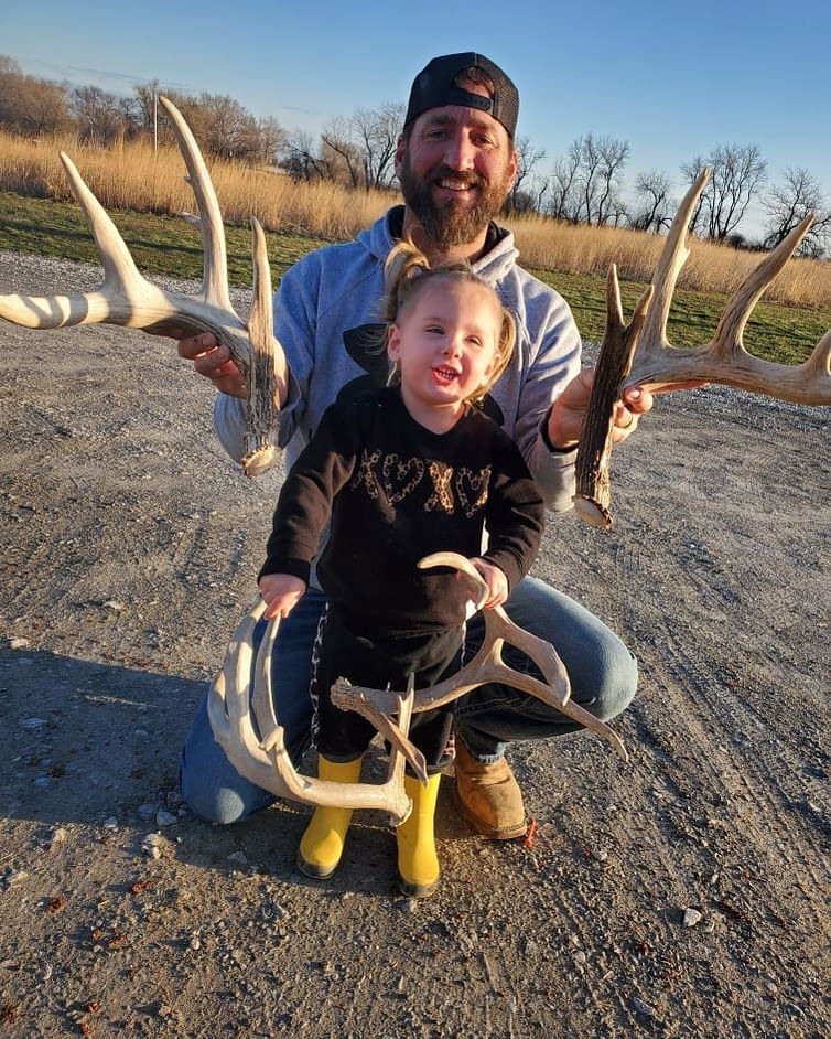 Whitetail deer sheds