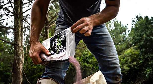 pouring seed