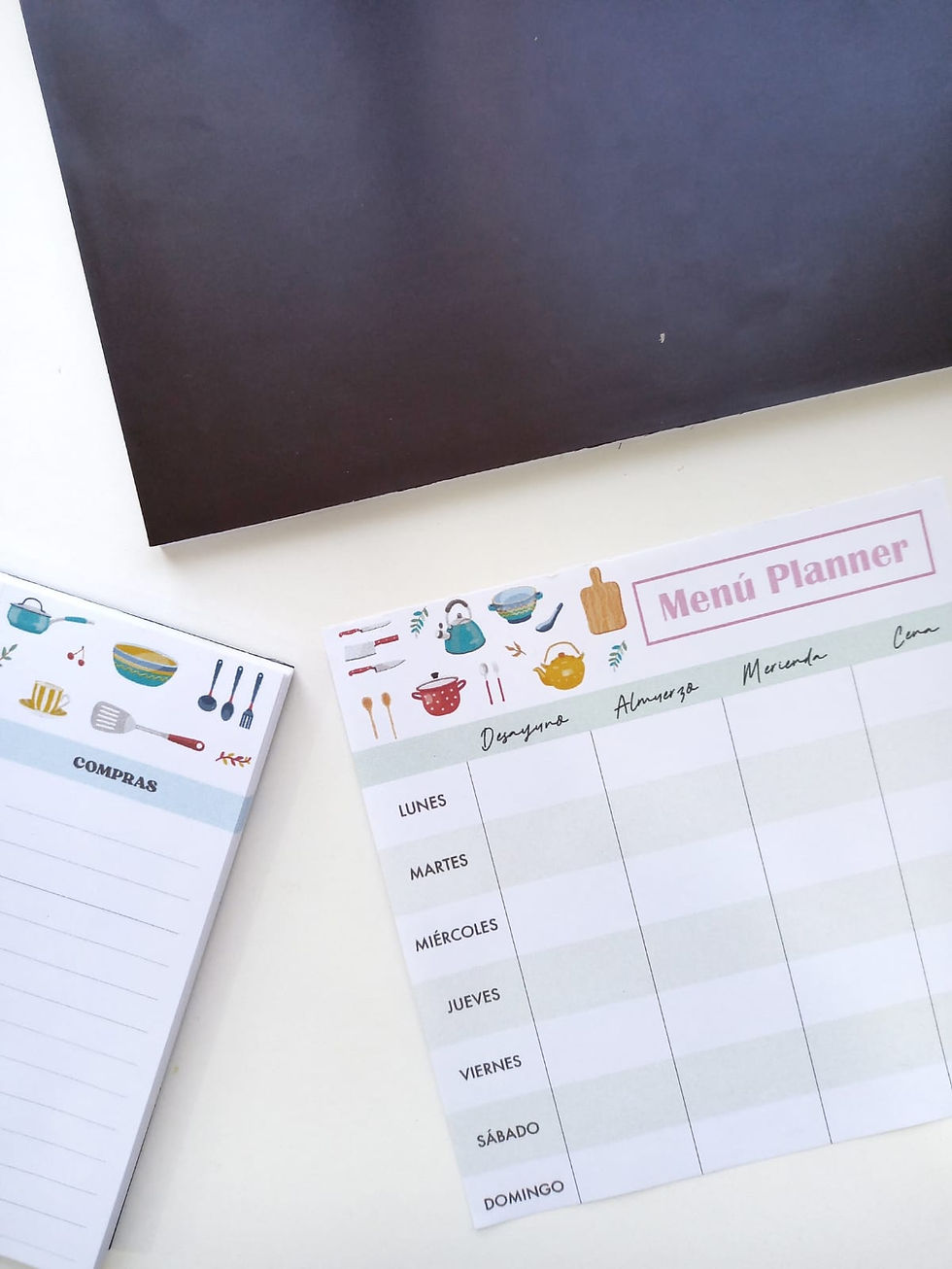 Miniatura: Planner de menú con imán