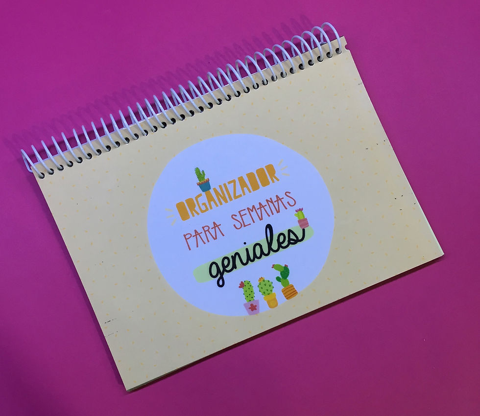 Miniatura: Organizador para semanas geniales Cactus
