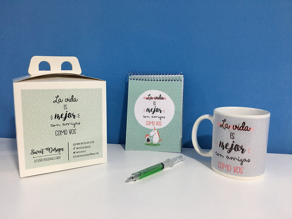 Miniatura: Pack 2 amigos Unicornio