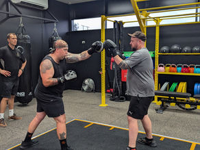 Adult members taking part in coach-led training at MBS Fitness in Bridgewater