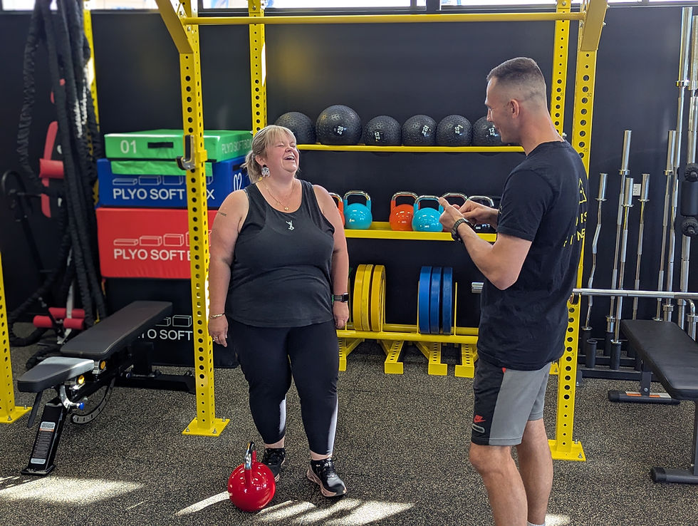 Woman attending a free consultation at MBS Fitness Bridgewater