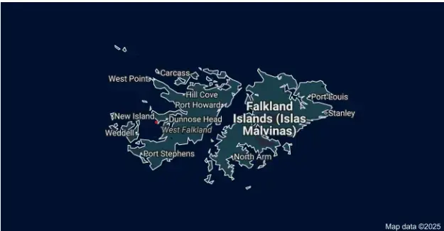 Falkland Map