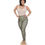 Thumbnail: Camo-Green High-Waist Pant - Below the Ankle  Compression Leggings