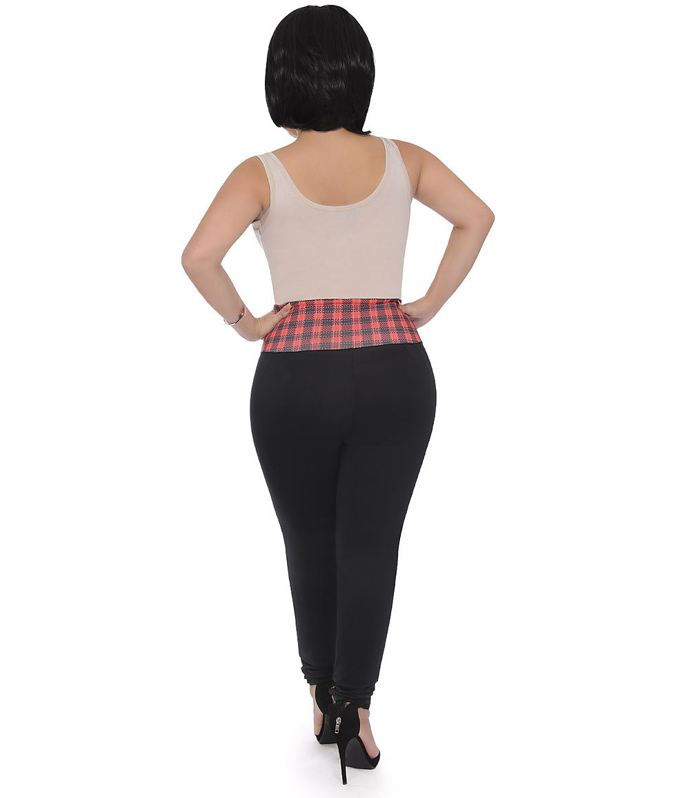 Thumbnail: Red Prix High-Waist Pant - Below the Ankle  Compression Leggings