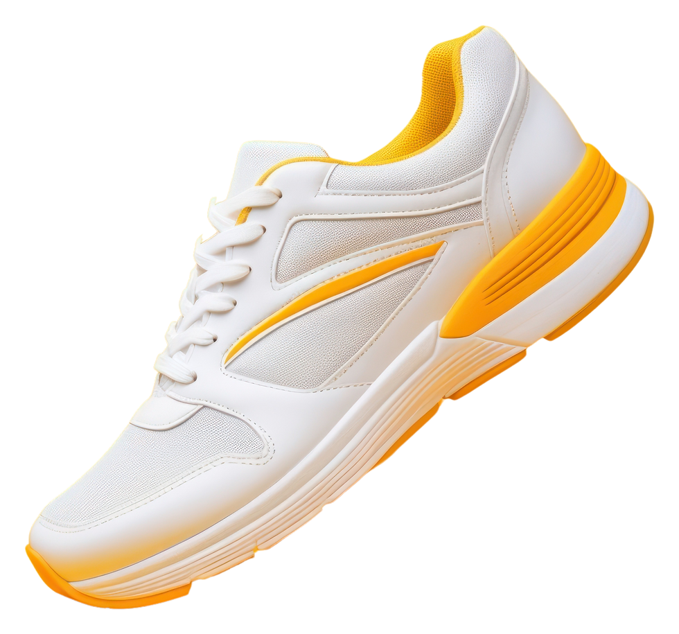 png-footwear-sneaker-yellow-white.png