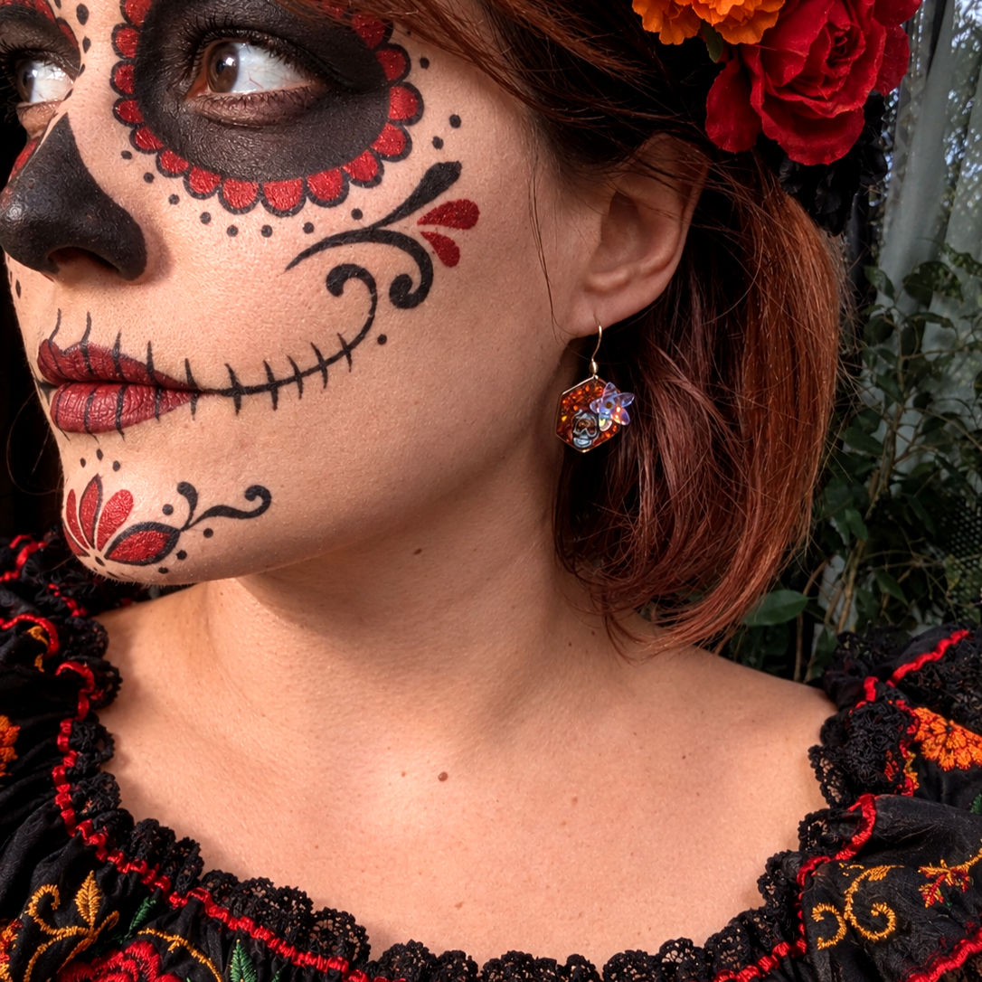 Boucles d'oreilles Calaveras