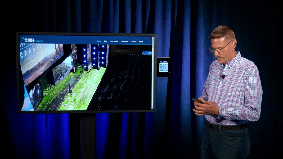 Touch-less Trade Show Technology