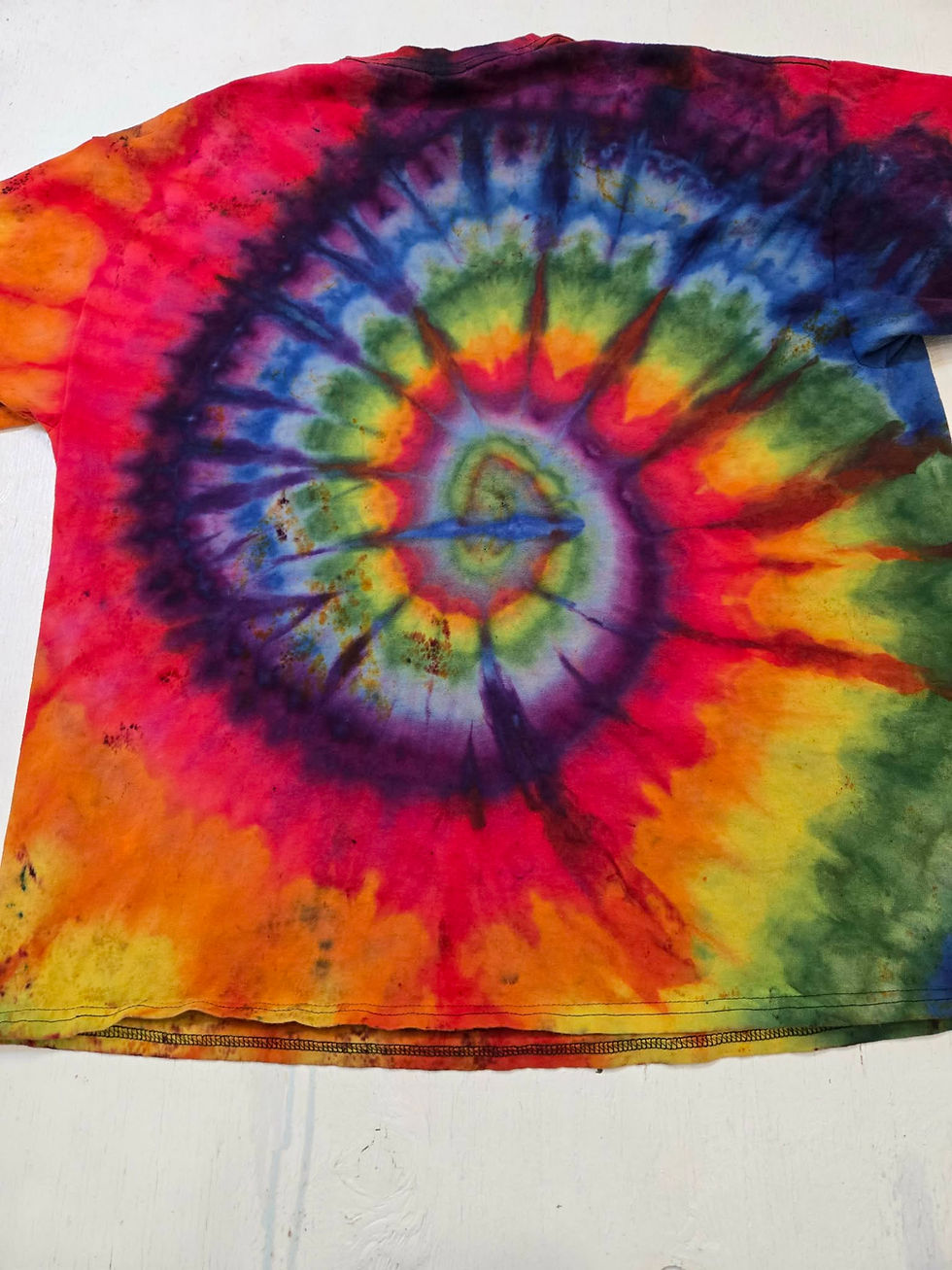 Thumbnail: Rainbow Spiral T-shirt Size XL