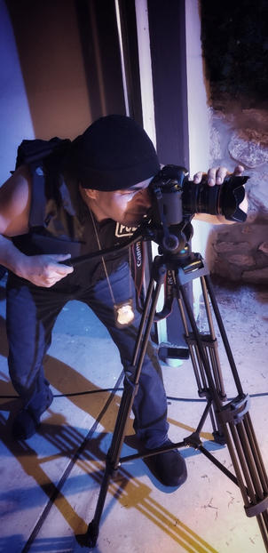 20.) Chris running hte camera for Raid Scene.jpeg