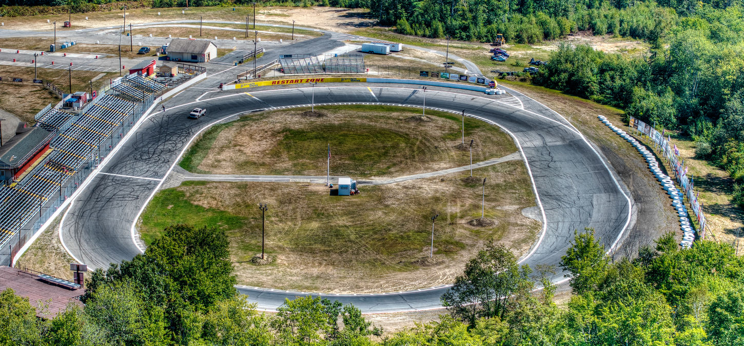 Aerial Drone HDR Imagery for Business - Speedway Track
