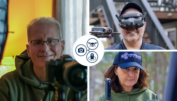 Absolute Imagery Crew ready for your custom business imagery
