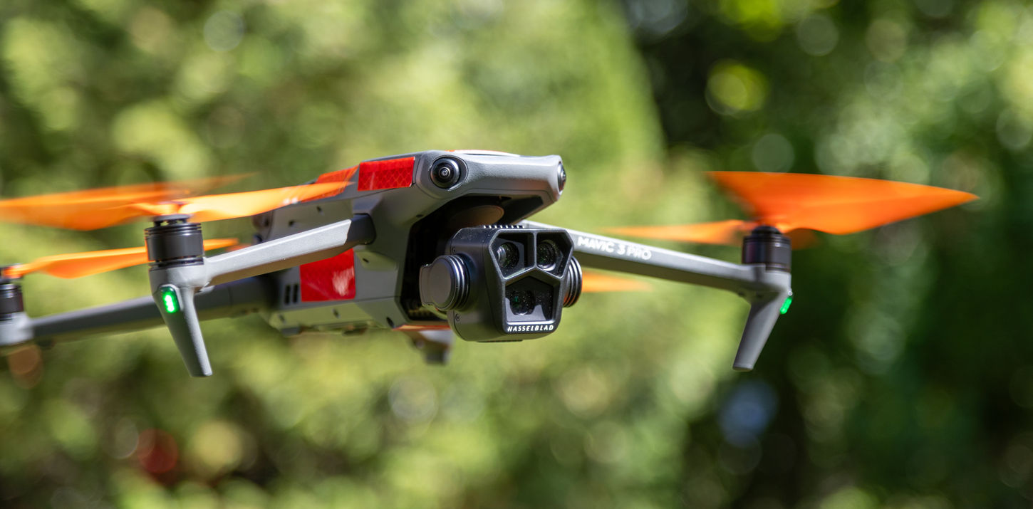 Absolute Imagery 3 Camera Drone Camera System for HDR Real Estate Inspection Film making