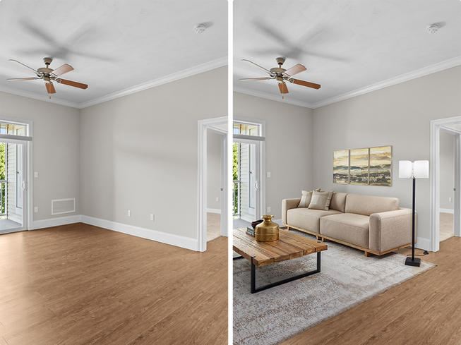Professional MLS Property HDR Imagery with and without virtual staging