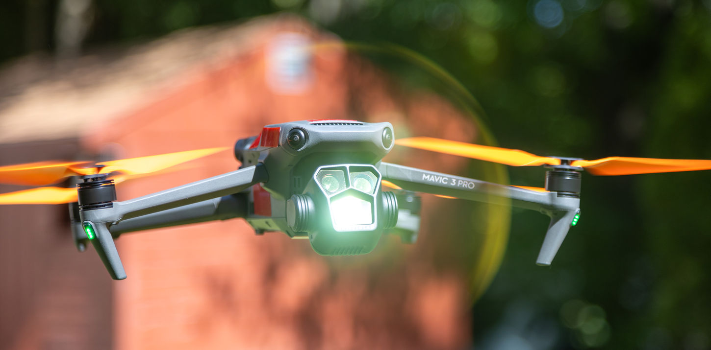 Absolute Imagery 3 Camera Drone Camera System for HDR Real Estate Inspection Film making