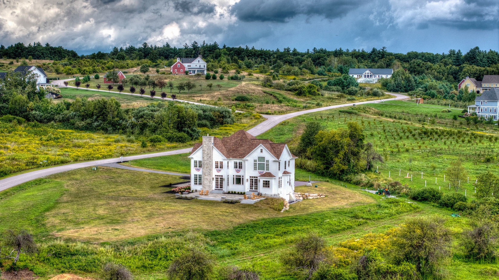 Contact Absolute Imagery - Aerial Drone HDR Photograph of Luxury Country Estate