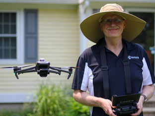 On site with Absolute Imagery in NH - Drone and pilot