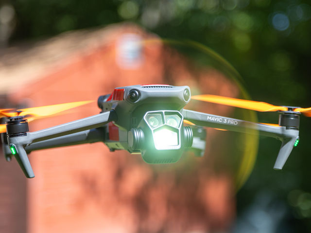 Absolute Imagery 3 Camera Drone Camera System for HDR Real Estate Inspection Film Making