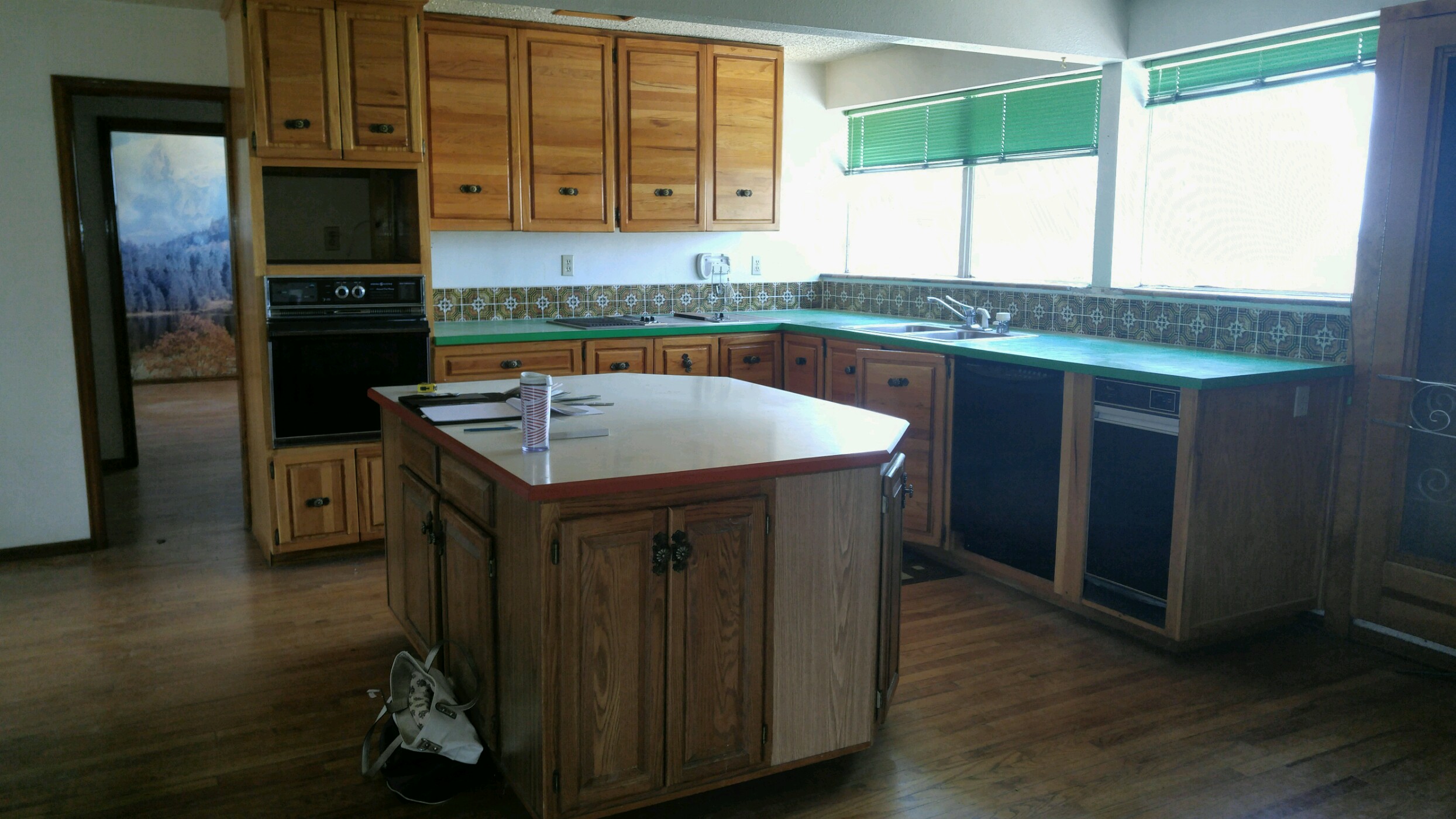 Schoolhouse Kitchen Before