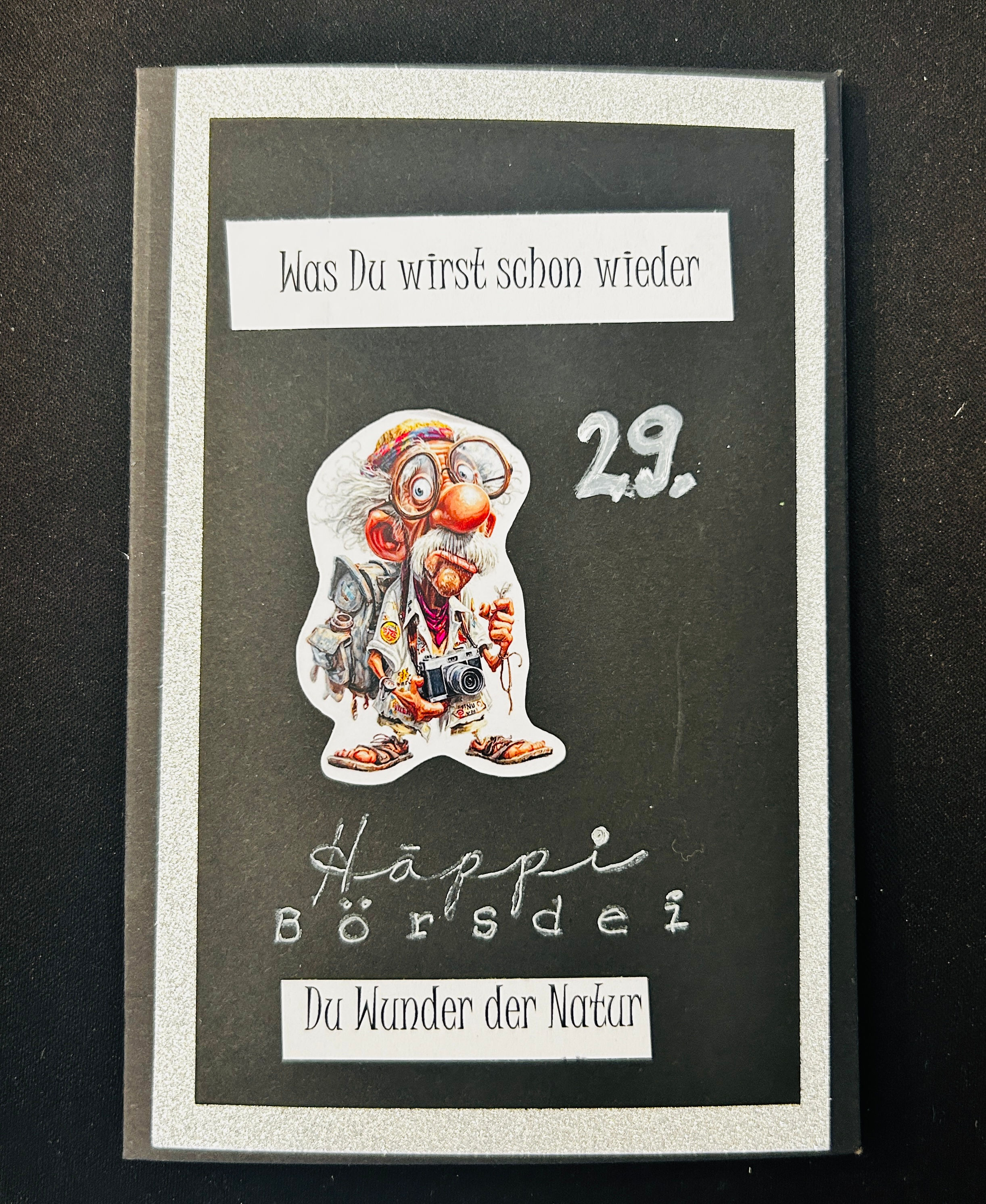 Happy Birthday 29. Mann
