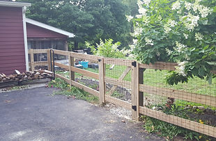 Post and Rail Fence