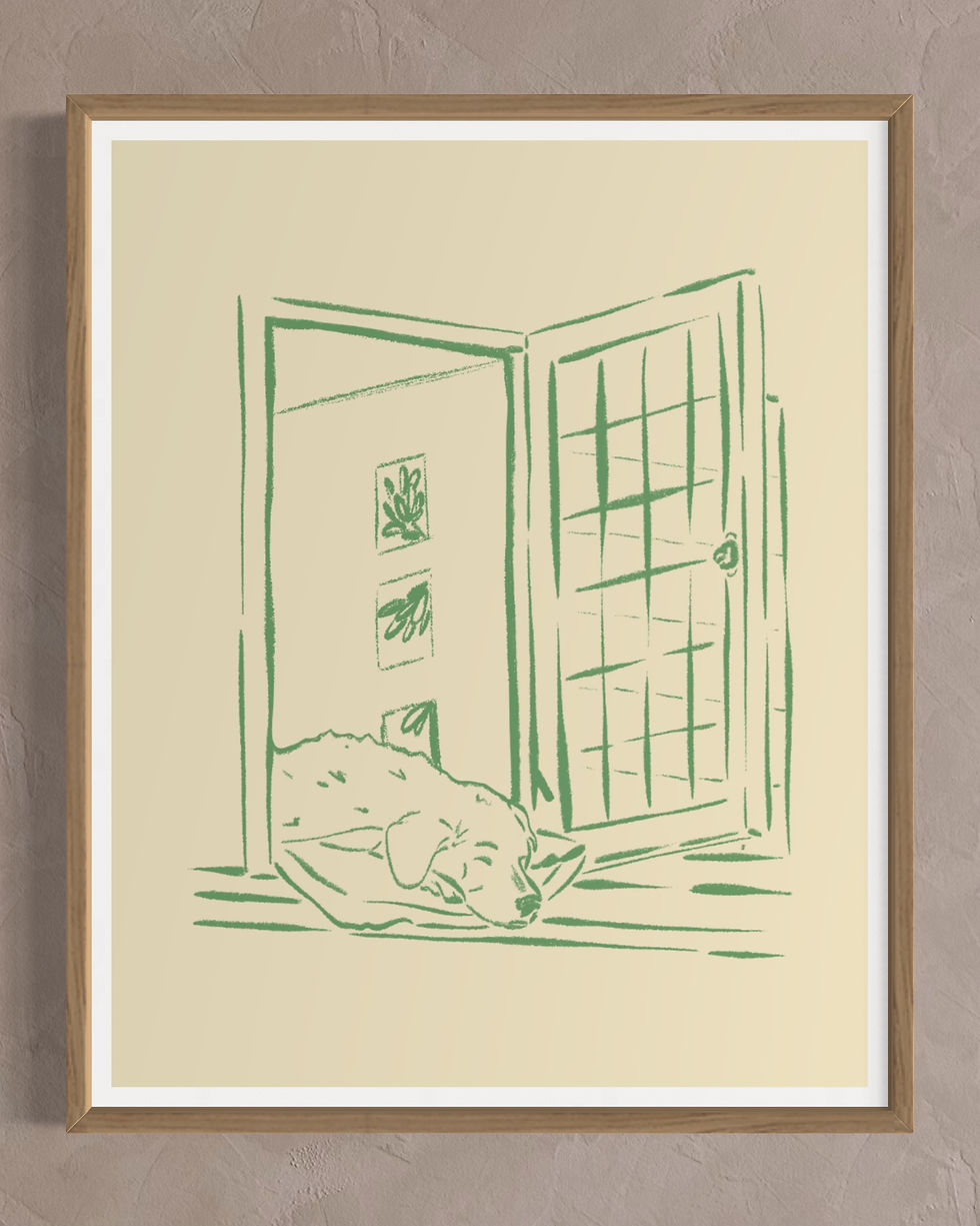 Between The Frames 3 - Unframed Print