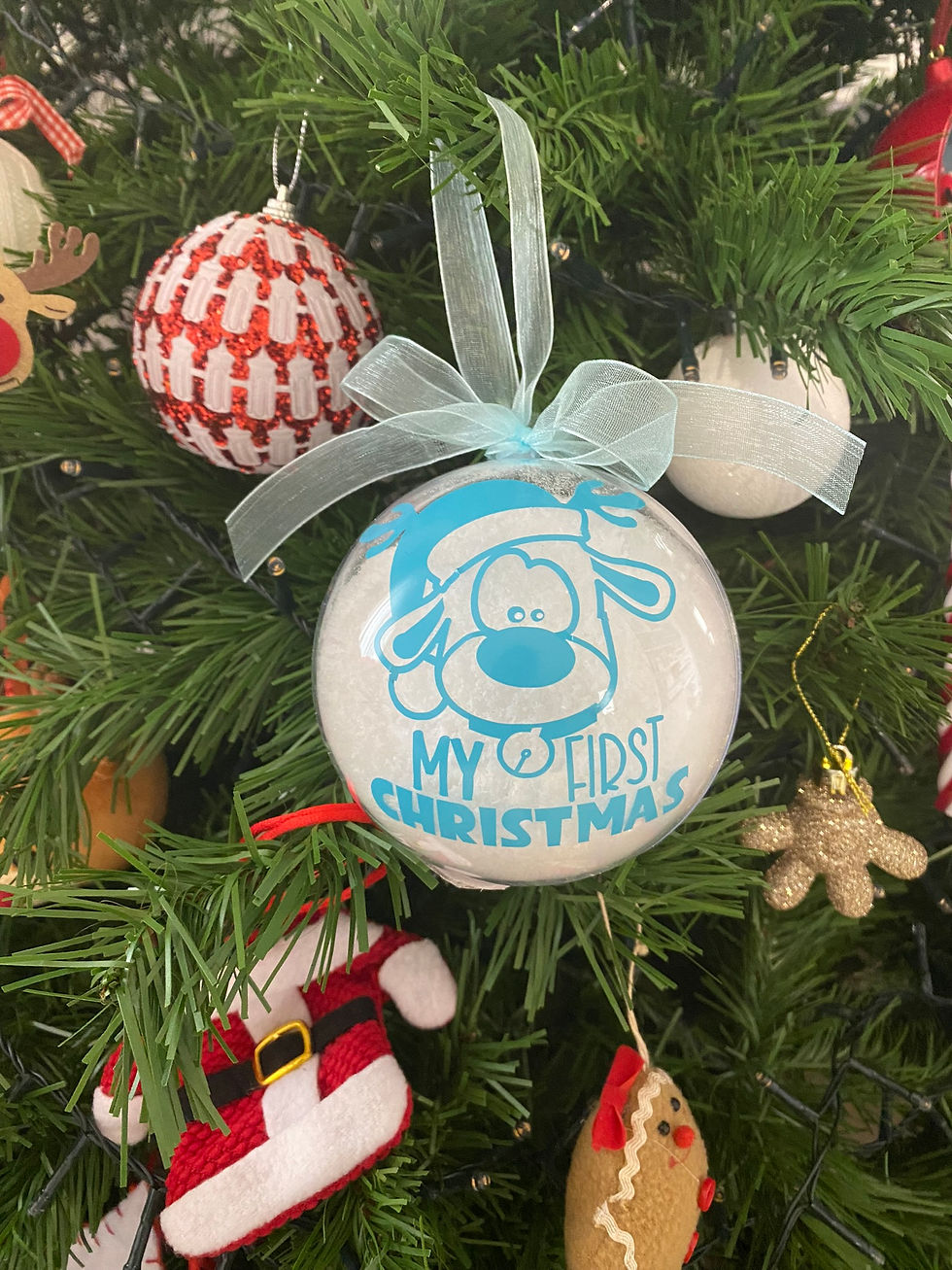 Miniatura: Palla con neve artificiale