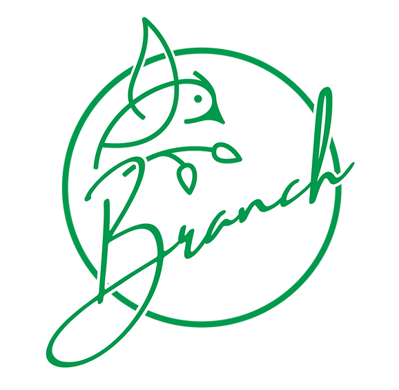 Beige Minimalist Bird Branch Olive Oil Circular Logo (Magnet - Circle).png