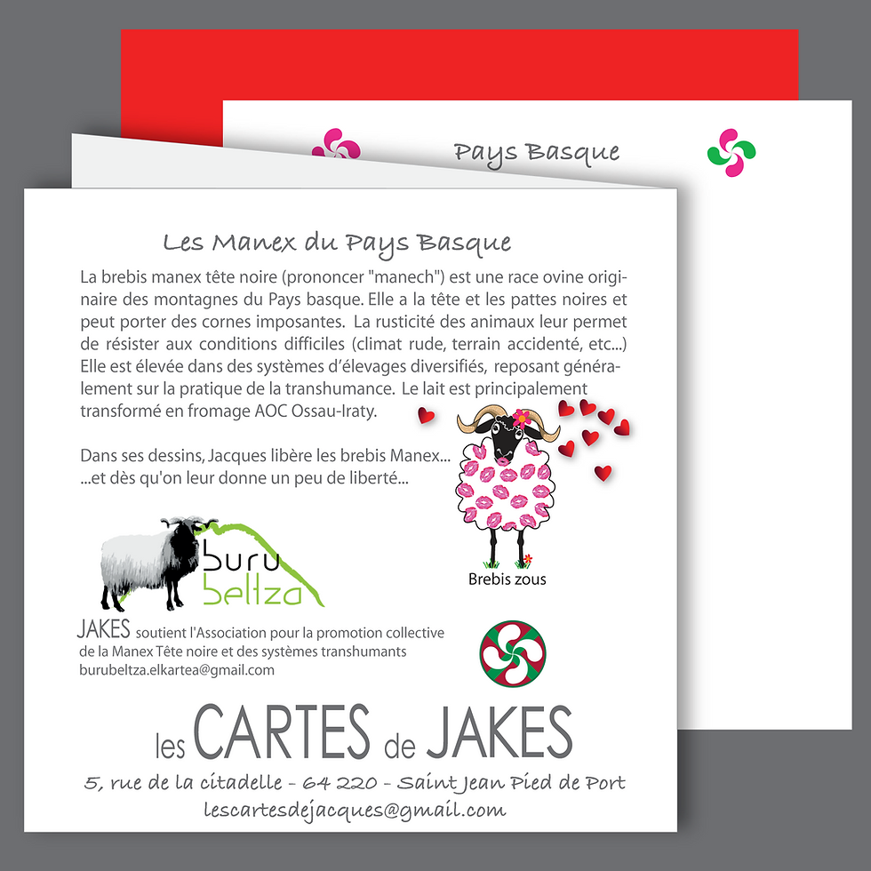 Manex Basque Les Manex du Pays Basque, Cartes carrées 2/2