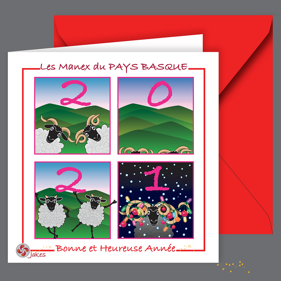 Manex Basque Les Manex du Pays Basque, Cartes carrées