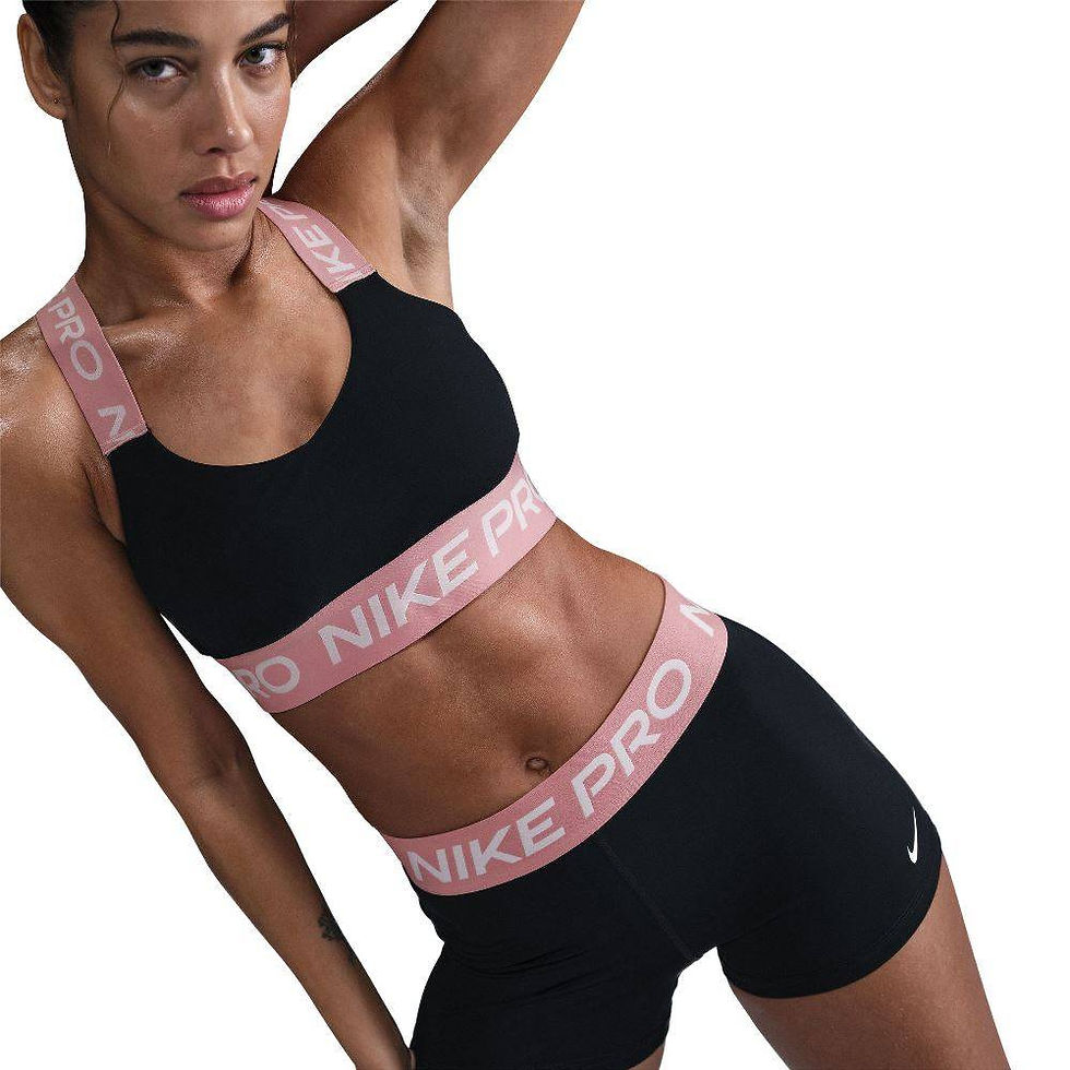 縮圖：Nike Pro Women's 3" Training Tights (BLACK / ELEMENTAL PINK)