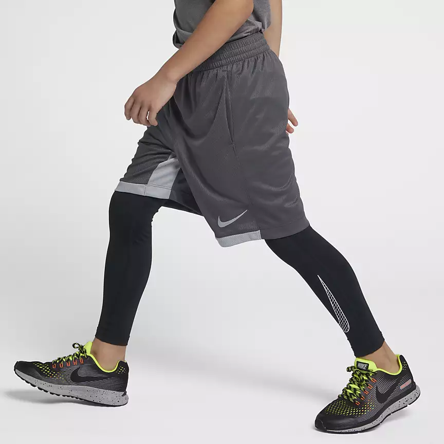 縮圖：Nike Pro Boy's Training  Long Tights (Black)