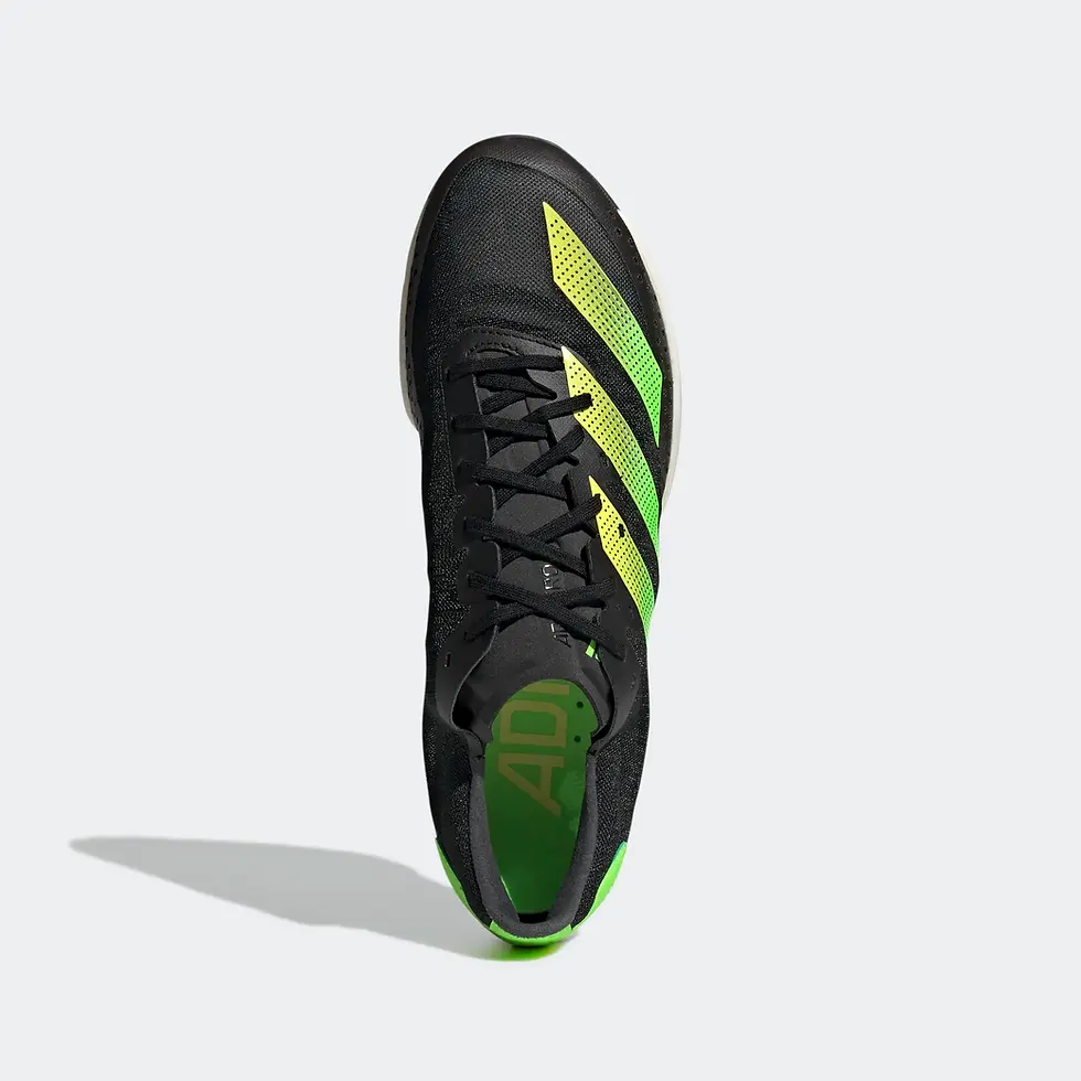 縮圖：Adidas Adizero Ambition Spikes (Core Black / Beam Yellow / Solar Green)