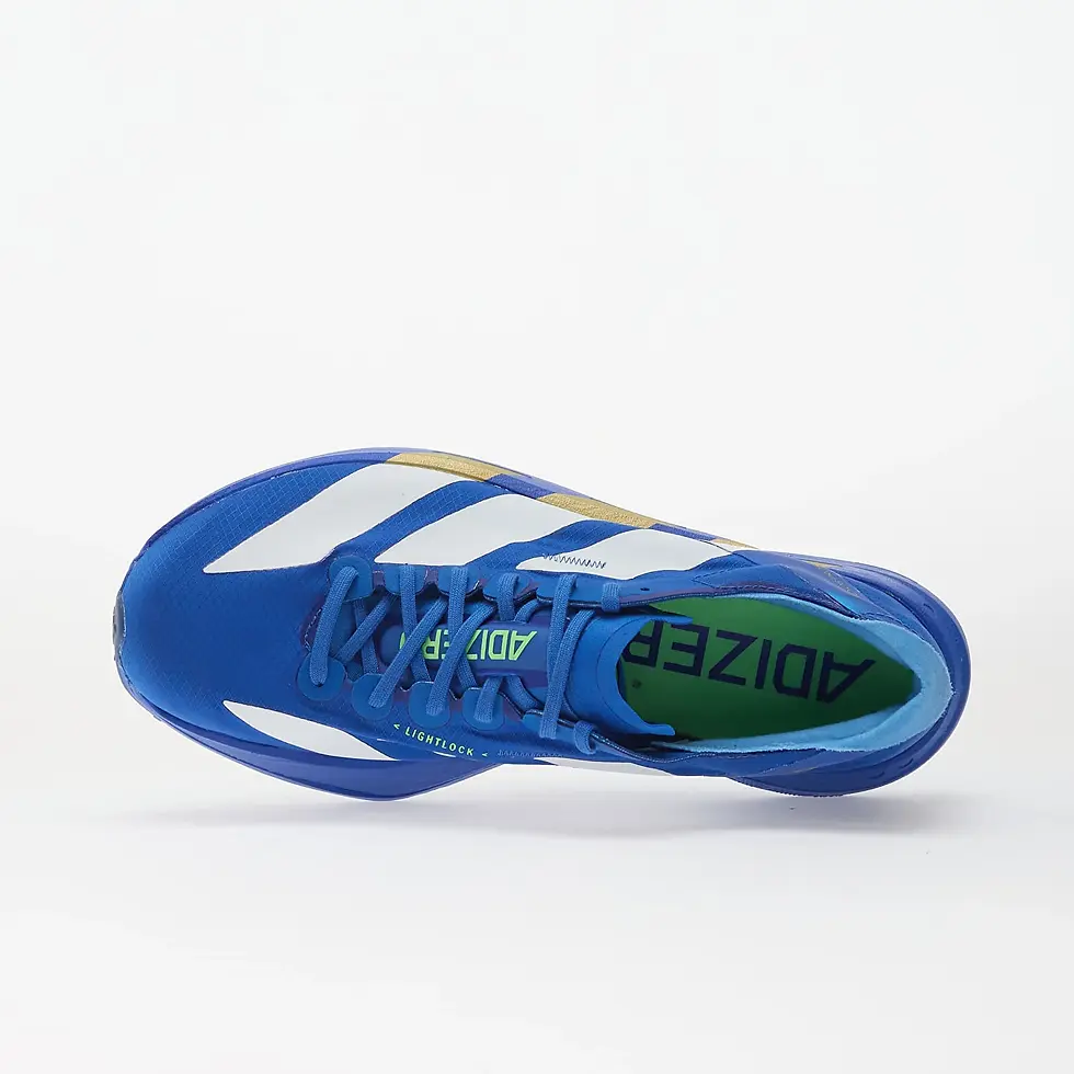 縮圖：Adios Pro 4 Men (Blue / Cloud White / Lime Burst)
