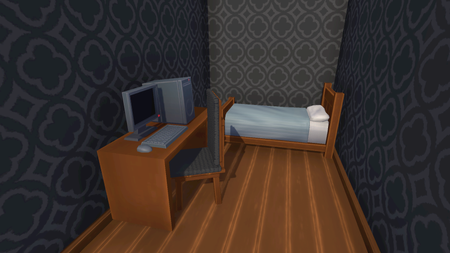 furniture 3D models bedroom and PC