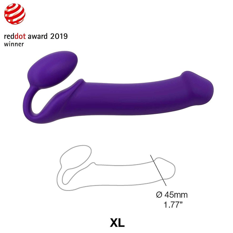 Miniature : Strap On Me Bendable gode sans harnais violet taille XL