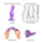 Miniature : Dildo Plug Curvy Point G Point P utilisation